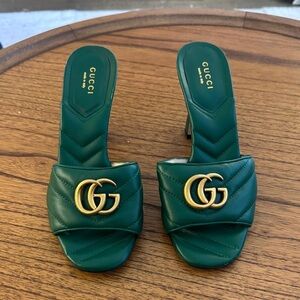 Gucci Matelasse GG Marmont 77mm, size 37. Authentic